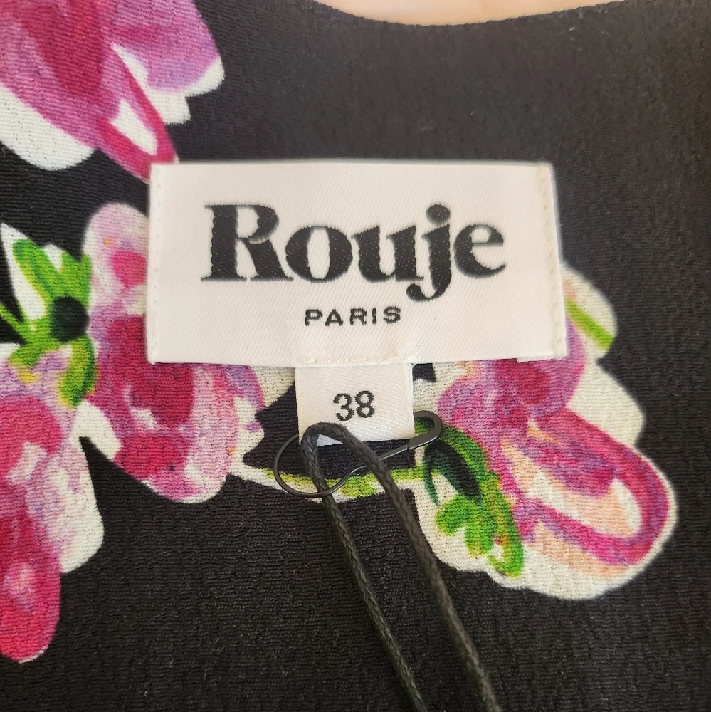 Rouje Caitlin Midi Wrap Dress FR 38 - Picture 12 of 16